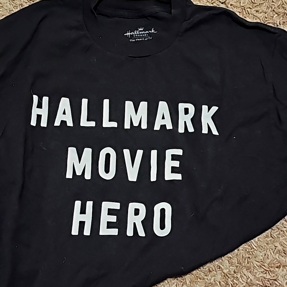 Hallmark Channel shirt. Black. Size large